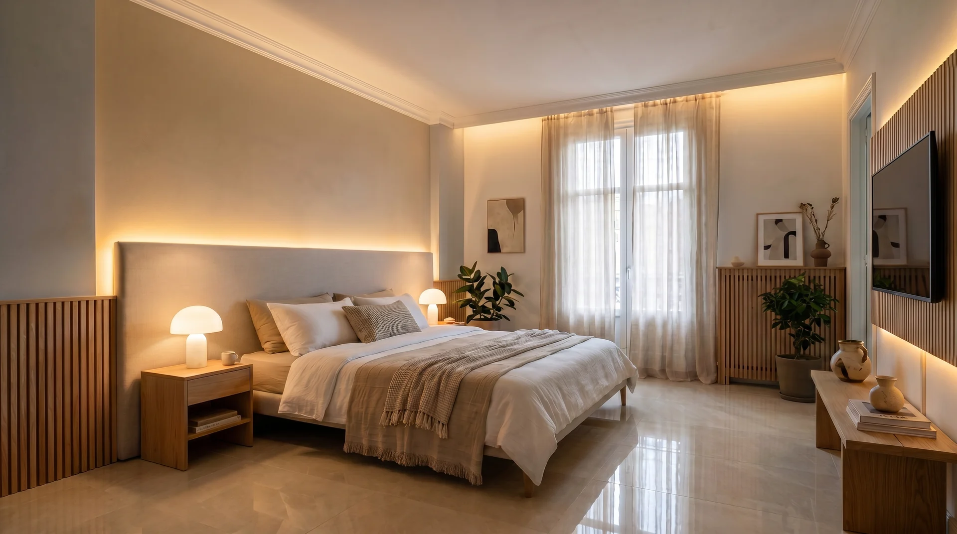 Ambientação de quarto